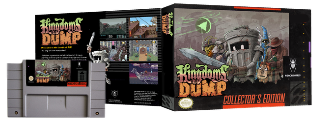 ゴミ箱が主役のRPG『Kingdoms of the Dump』Kickstarter開始ーストレッチゴールで菊田裕樹氏の楽曲追加も