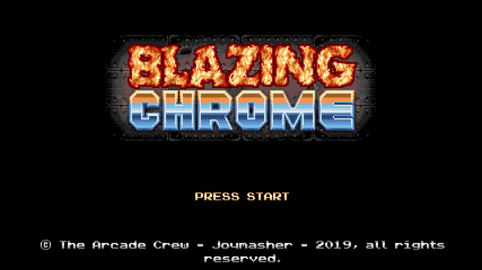 【吉田輝和の絵日記】撃って走ってぶっ壊せ！『Blazing Chrome』魂斗羅ライクな爽快2D横スクACT！