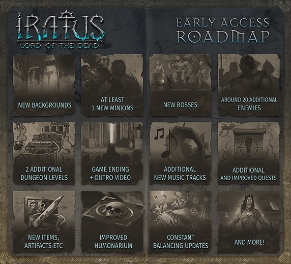 ターン制ダークファンタジーローグライク『Iratus: Lord of the Dead』Steam早期アクセス開始
