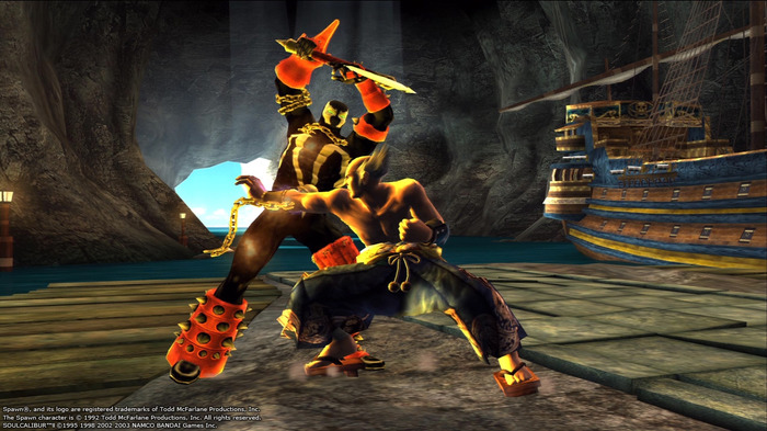 PS2版の平八に加えXbox版のスポーンが『ソウルキャリバー II HD Online』に参戦決定、PSN/XBLA版どちらにも収録