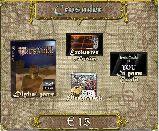 中世RTS『Stronghold Crusader 2』がGambitiousにてクラウドファンディングをスタート