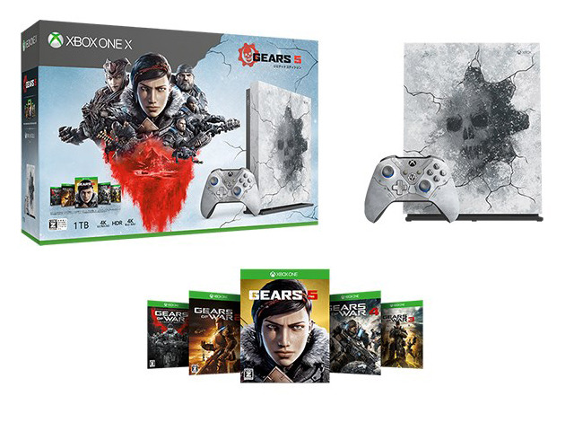 同梱版Xbox One X本体など『Gears 5』関連製品が発表！ ゲームと同日発売へ