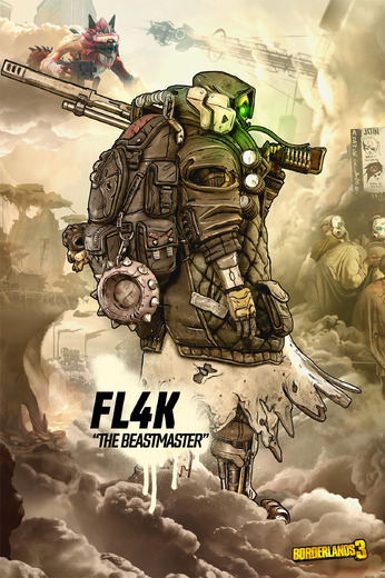 『ボーダーランズ3』ビーストマスター「FL4K（フラック）」紹介トレイラー公開！