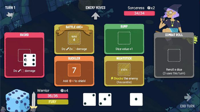 ローグライクダイスゲーム『Dicey Dungeons』プレイレポート！勝負を決めるのは運か、それとも戦略か