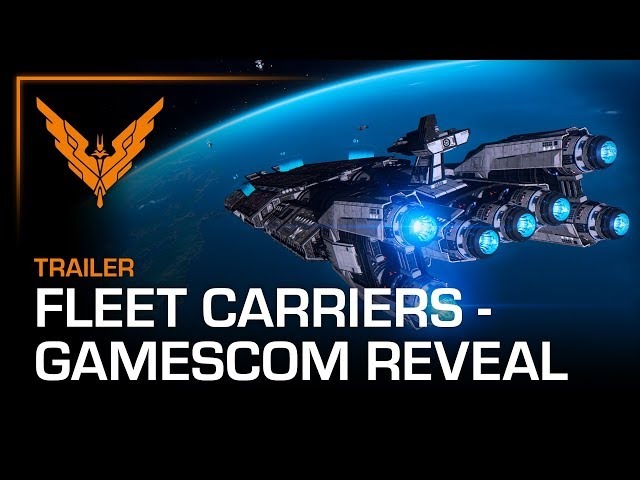 宇宙MMO『Elite Dangerous』12月実装の空母「Fleet Carrier」紹介映像―ロードアウトや艦載数など