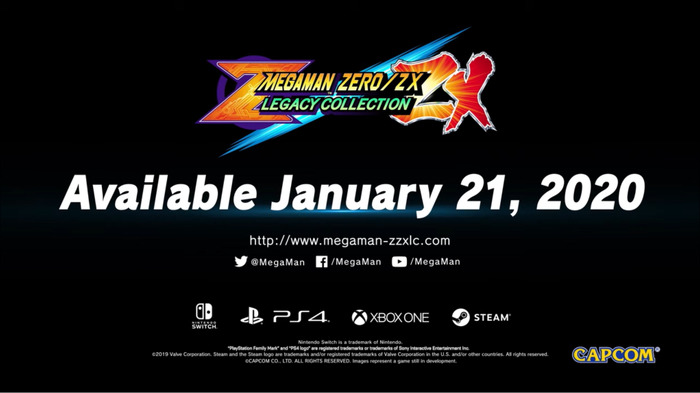 『ロックマン ゼロ&ゼクス ダブルヒーローコレクション』が2020年1月リリース！新ゲームモードZチェイサーも