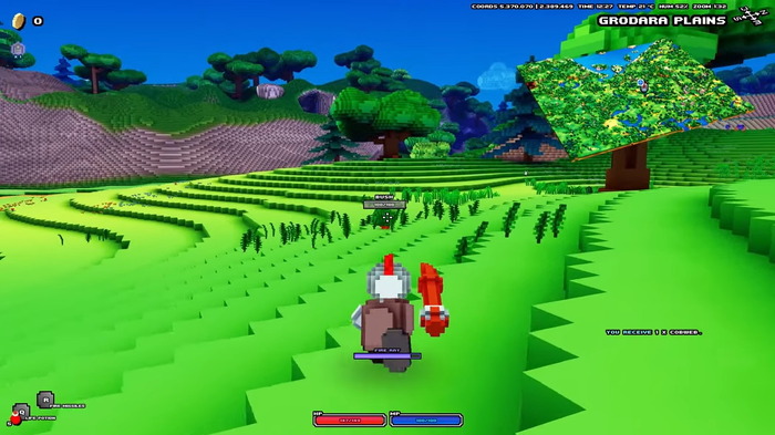 長らく更新が途絶えていたボクセル探索RPG『Cube World』新ゲームプレイ映像が公開