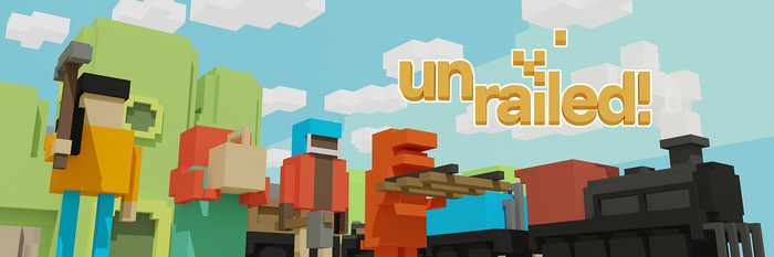 仲間と協力して線路を敷設するCo-op鉄道工事ゲーム『Unrailed!』早期アクセス開始