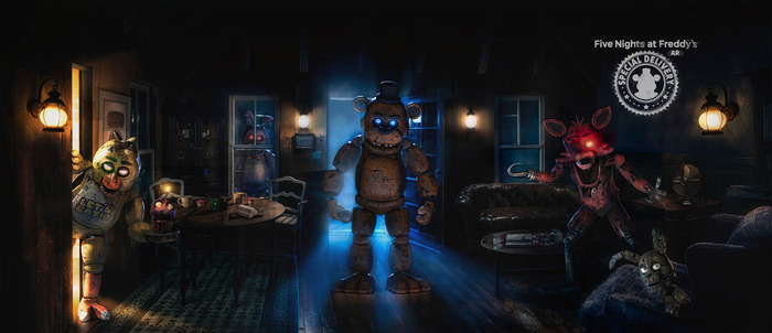 あの人気ホラーがARゲームに！『Five Nights at Freddy's AR: Special Delivery』発表