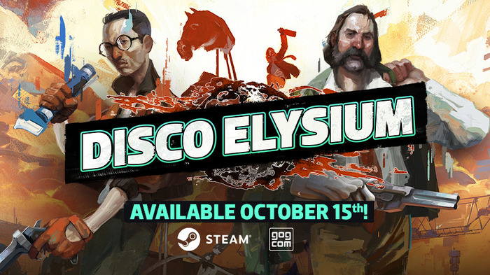 油彩画のようなビジュアルのオープンワールドRPG新作『DISCO ELYSIUM』配信日決定！