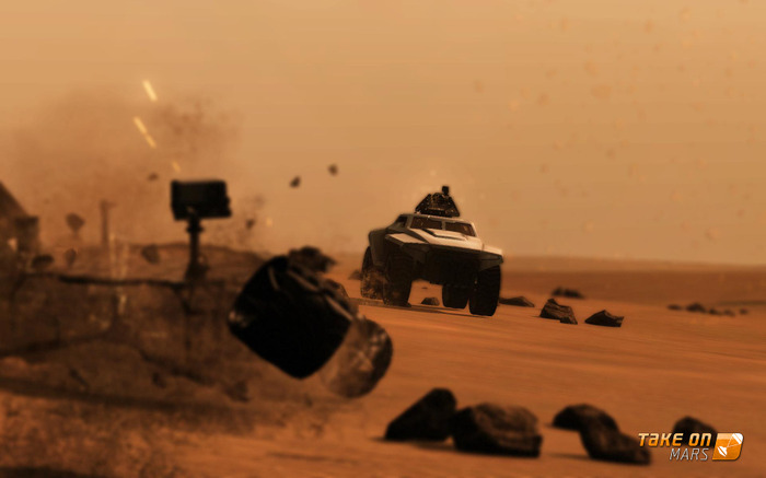 紅い火星を疾走する探査機シム『Take on Mars』がSteam Workshopに対応、来月には新ロケーションも