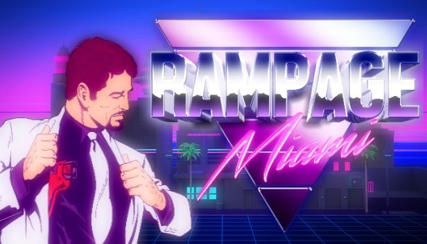 VHSスタイルなTPSアクションゲーム『Rampage Miami』早期アクセス開始！