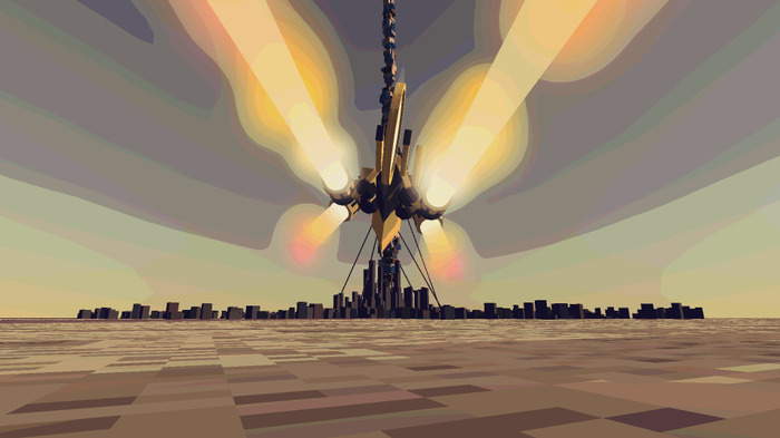 アラビアンサイバーパンクFPS『1001st Hyper Tower』正式リリース―すべてが破壊可能な自動生成の塔を制覇しろ