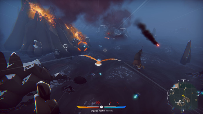巨大な鳥に乗って戦う空中戦闘アクションRPG『The Falconeer』Xbox One版の発売決定！