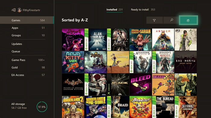 Xbox Oneに新機能「Surprise me」ボタンが登場！ライブラリからランダムにゲームをおすすめ