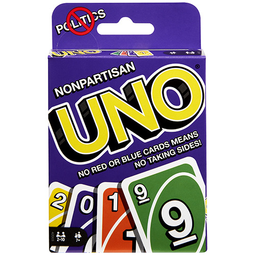 “政治はNO”な『UNO』が登場―赤・青が変更、特殊カードも