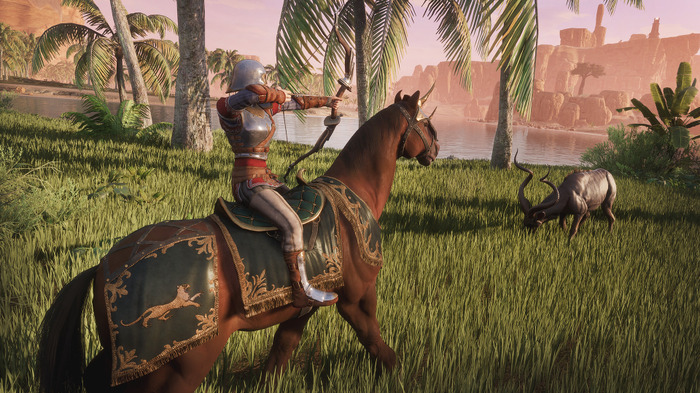 『Conan Exiles』新DLC「ハイボリアの騎行パック」と騎乗戦闘やフォロワーのレベル要素を追加するアップデートが配信！