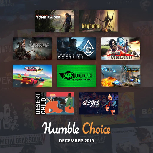 バンドル新サービス「Humble Choice」がスタート！ 12月は『Shadow of the Tomb Raider』などが登場