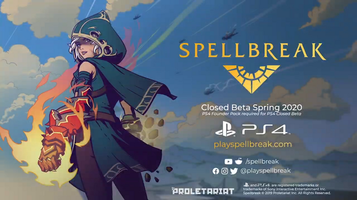 魔法を駆使するバトルロイヤル『Spellbreak』PS4版が2020年春にCBT予定