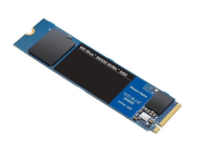 Western Digital「WD Blue SN550 NVMe SSD」を発表、年内発売