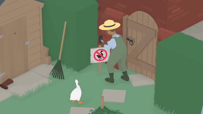 【吉田輝和の絵日記】『Untitled Goose Game ~いたずらガチョウがやって来た!~』罪のない人間達に悪行を尽くす