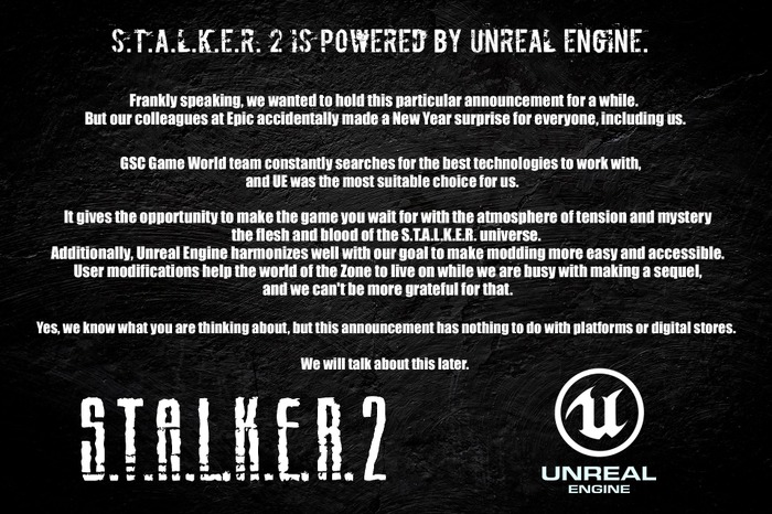 人気シリーズ最新作『S.T.A.L.K.E.R. 2』は「Unreal Engine」を採用―Modの制作とアクセスを容易に