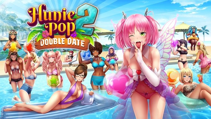 美少女パズル+恋愛シム続編『HuniePop 2: Double Date』ゲームプレイトレイラー公開