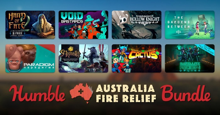 売上は全額豪山火事被害の補填に―「Humble Australia Fire Relief Bundle」開始、計29作・424ドル相当が25ドルから