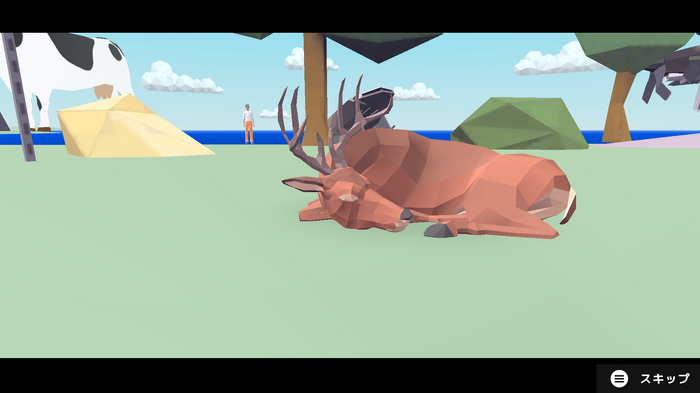 首が伸び、銃を持ち、ロボに乗る！『ごく普通の鹿のゲーム DEEEER Simulator』Steam早期アクセス開始