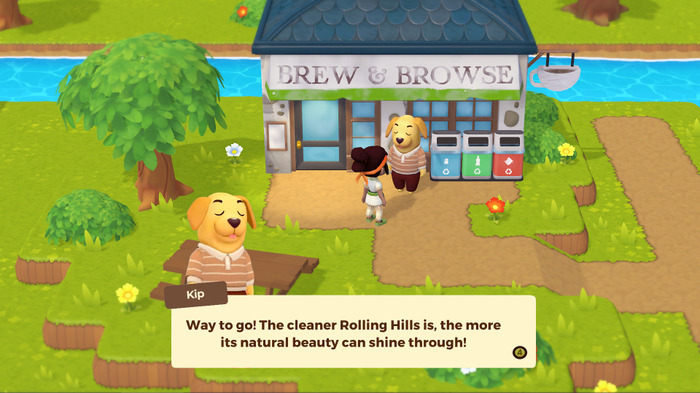 経営ライフシム『Rolling Hills』Steamストアページ公開―人間と動物が暮らす町で回転寿司屋を繁盛させよう