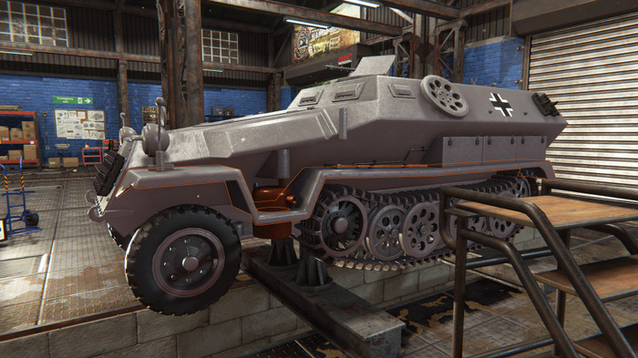 博物館のオーナーとして廃戦車を回収・修復する新作シム『Tank Mechanic Simulator』Steam配信日決定！