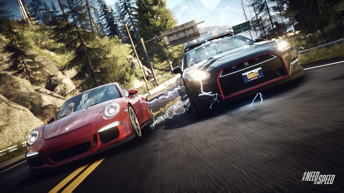 相手の車をぶっ壊す！激しいプレイ内容が見れる『Need for Speed: Rivals』ゲームプレイトレイラー