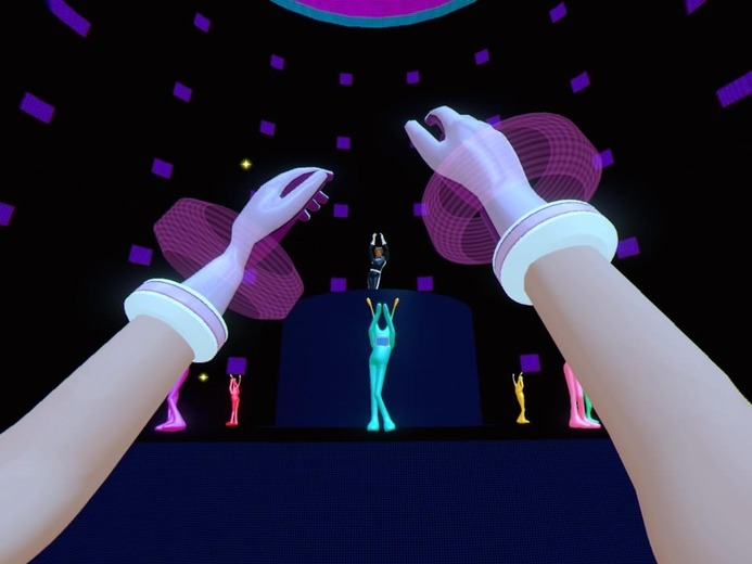 【吉田輝和のVR絵日記】タナカ！スズキ！宇宙人をジェスチャーで撃退するリズムゲー『スペースチャンネル5 VR』