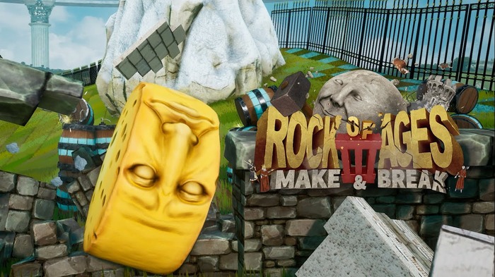 人面岩転がし対戦TDシリーズ最新作『Rock of Ages 3: Make & Break』海外6月2日発売決定―ステージ作成&シェア対応