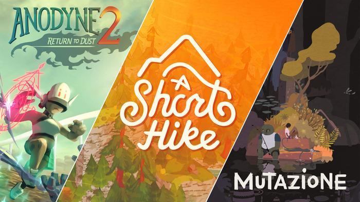 Epic Gamesストアにて、3つのADV『Anodyne 2:Return to Dust』『A Short Hike』『Mutazione』期間限定無料配信開始―次週は2作品