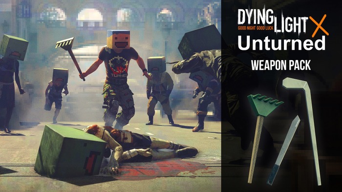 なんだか奴らの頭がローポリだぞ…？『Dying Light』×『Unturned』のコラボイベントが期間限定で開催