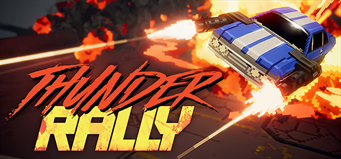 車を降りても戦える大乱闘カーアクション『Thunder Rally』Steam早期アクセス開始！