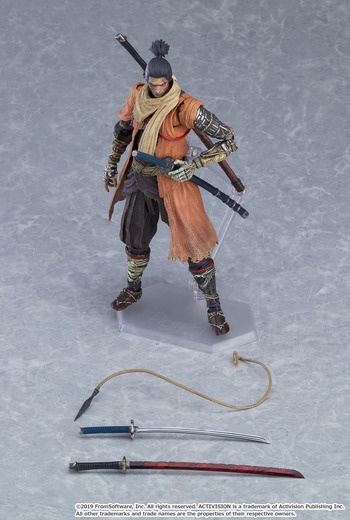 『SEKIRO』主人公「隻狼」のfigmaが予約受付開始―義手忍具がセットになった「DXエディション」も併せて登場