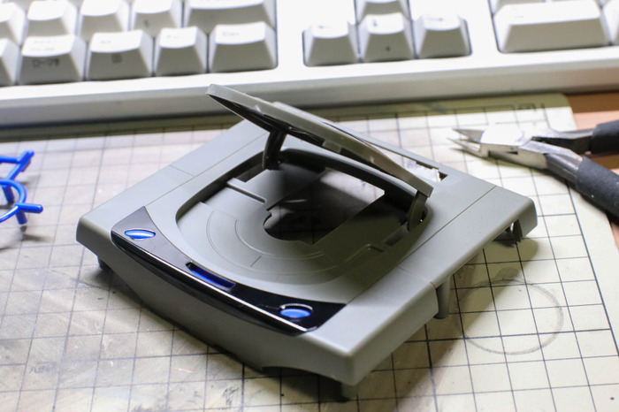 バンダイ2/5「セガサターン」プラモレビュー……90年代ゲームハードが模型として蘇る【ゲーム系プラモって実際どう?】