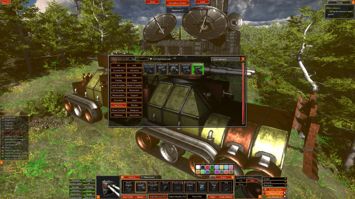 車両構築サンドボックス『Dieselpunk Wars』無料版がリリース―高度な物理演算とダメージシミュレーション