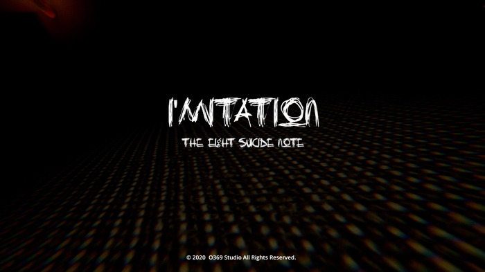 走り回って探索する1人称ホラー『I'mitation The Eight Suicide Note』Steamにて無料配信開始