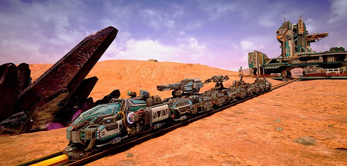 巨大な砲塔輝く武装列車で遠距離戦！ 新作RTS『Miner's Mettle』Steam早期アクセス開始