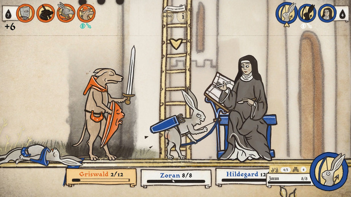 中世の写本風に描かれる動物バトルストラテジー『Inkulinati』Kickstarter開始！