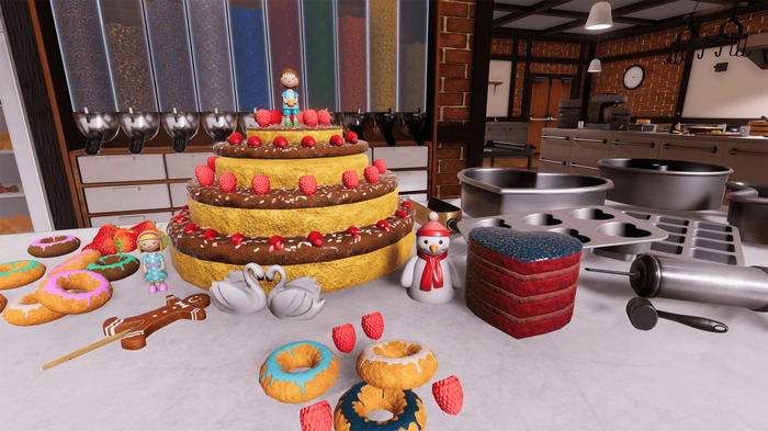 デコレーションも楽しめる焼き菓子作りに挑戦『Cooking Simulator』DLC「Cakes and Cookies」海外6月11日発売
