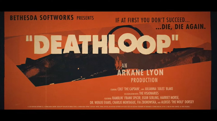 死のループを繰り返すFPS『Deathloop』最新トレイラー公開！ 対応機種はPS5/PCに【UPDATE】