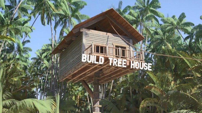 ジャングルに手作りで家を建てる『Jungle House』トレイラー！ 豪華プールやツリーハウスも