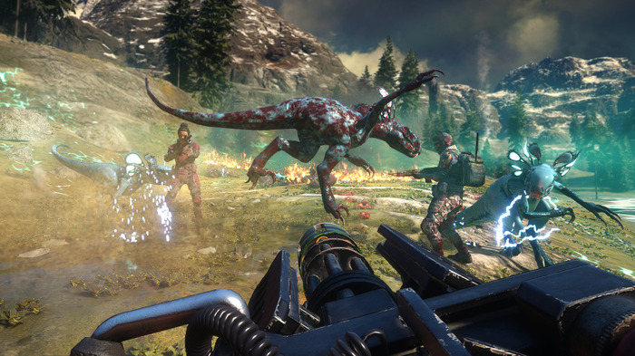 3人Co-op恐竜退治FPS『Second Extinction』Steam早期アクセス9月予定―プレイヤーらの活躍で戦況が変化する「War Effort」システム紹介