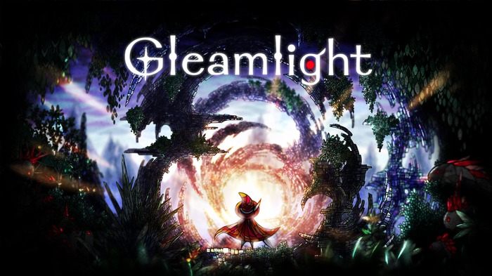 2DアクションADV『Gleamlight（グリムライト）』リリース！ 闇に染まったガラスの世界と小さな光の物語
