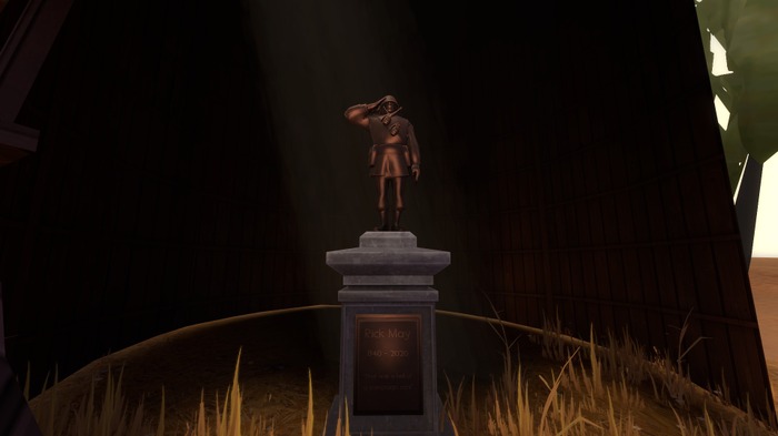 『Team Fortress 2』新型コロナで亡くなった声優Rick May氏を讃える像をゲーム内に恒久的に設置