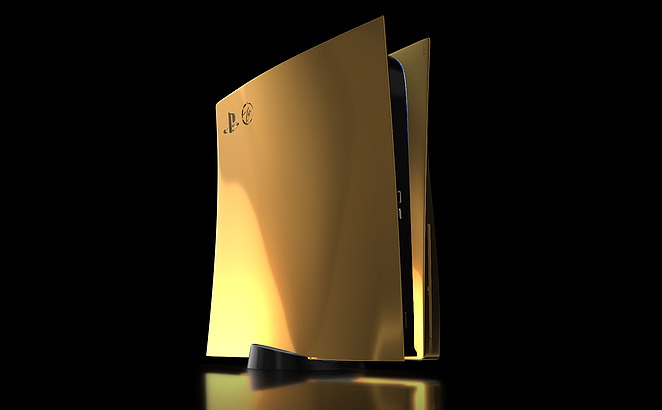 お値段100万円超の純金仕様PlayStation 5が近日予約開始！ 海外カスタマイズショップが告知
